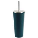 22 oz. Stainless Steel Tumbler with Straw