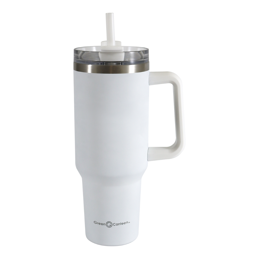 40 oz. Stainless Steel Tumbler Shop Green Canteen