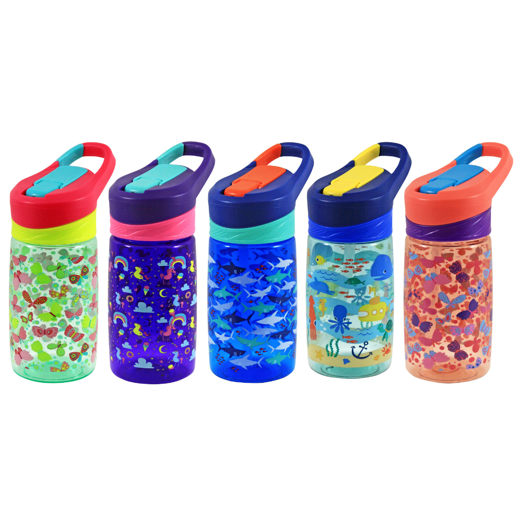 14 oz. Kids Plastic Bottle with Carabiner Clip Shop Green Canteen