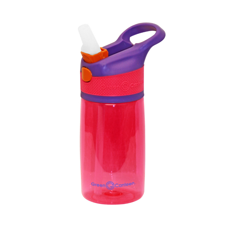 14 oz. Kids Plastic Hydration Bottle with Rubber Straw – Shop Green Canteen